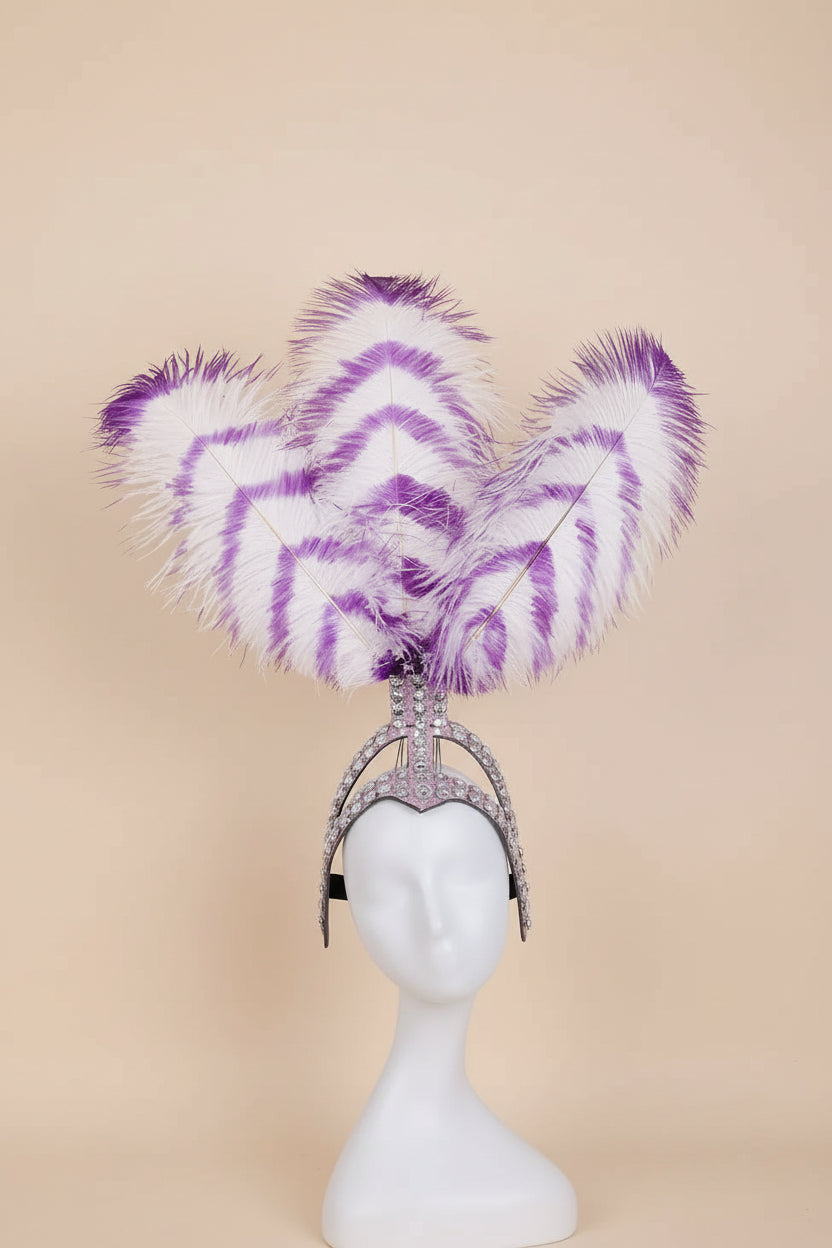 Striped Feather Headdress