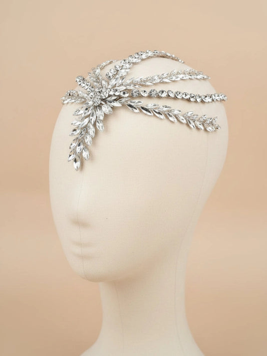 Showgirl Rhinestone Forehead Hair Accessory