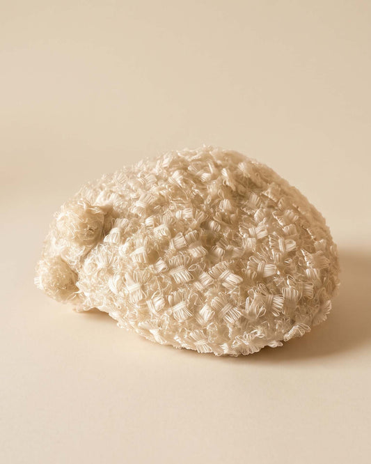 Vintage 1950s Sara Sue Ivory Cream Textured Brimmed Hat McLellan Richards Mod Wedding Hat