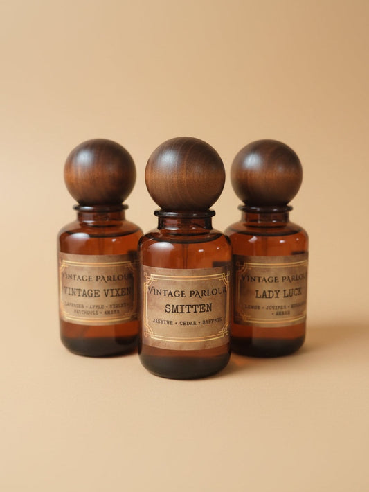 Vintage-Inspired Perfume in Large Bottle